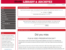 Tablet Screenshot of library.rockhall.com
